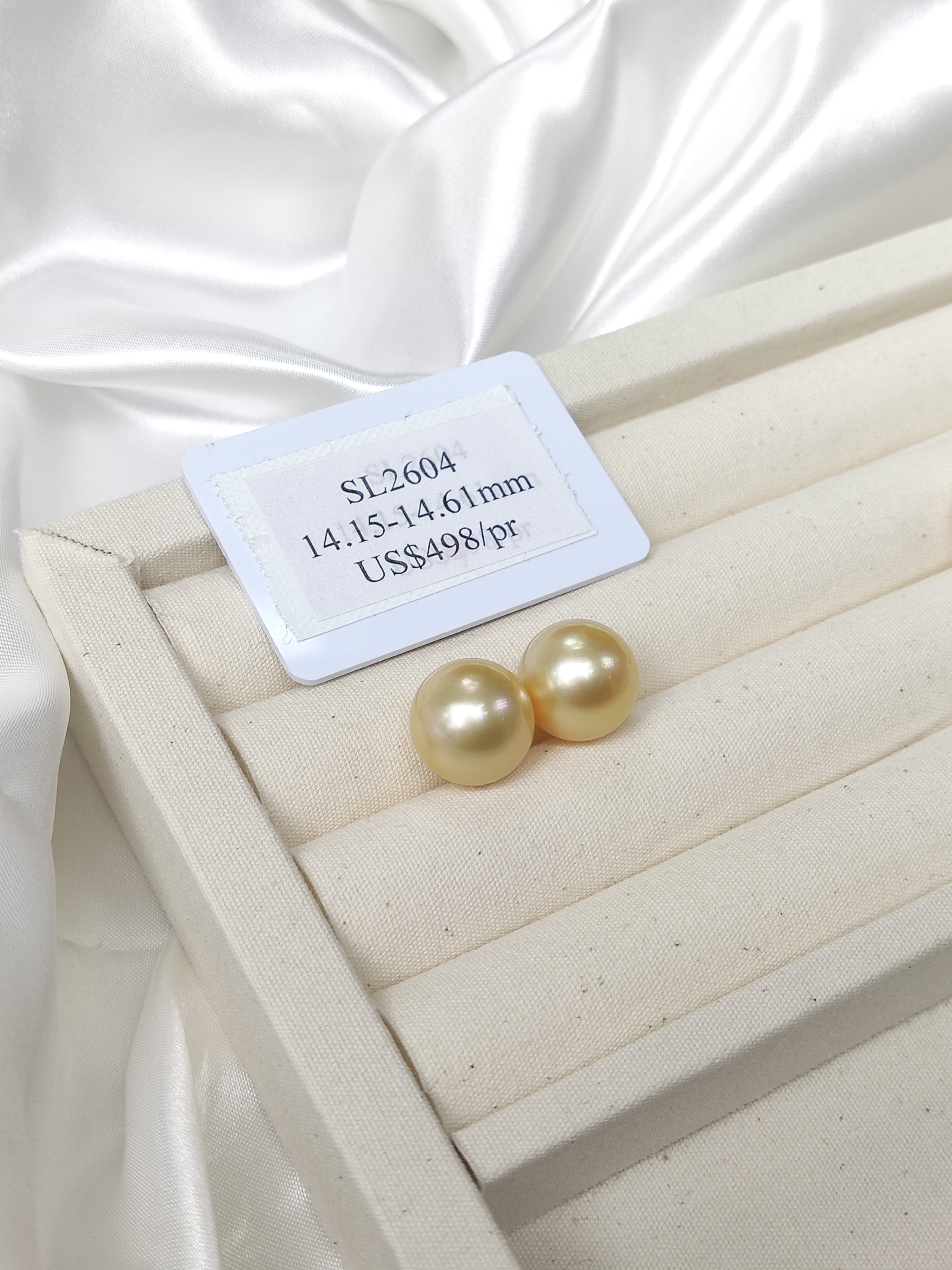 Pearls Ear ring 12～15mm