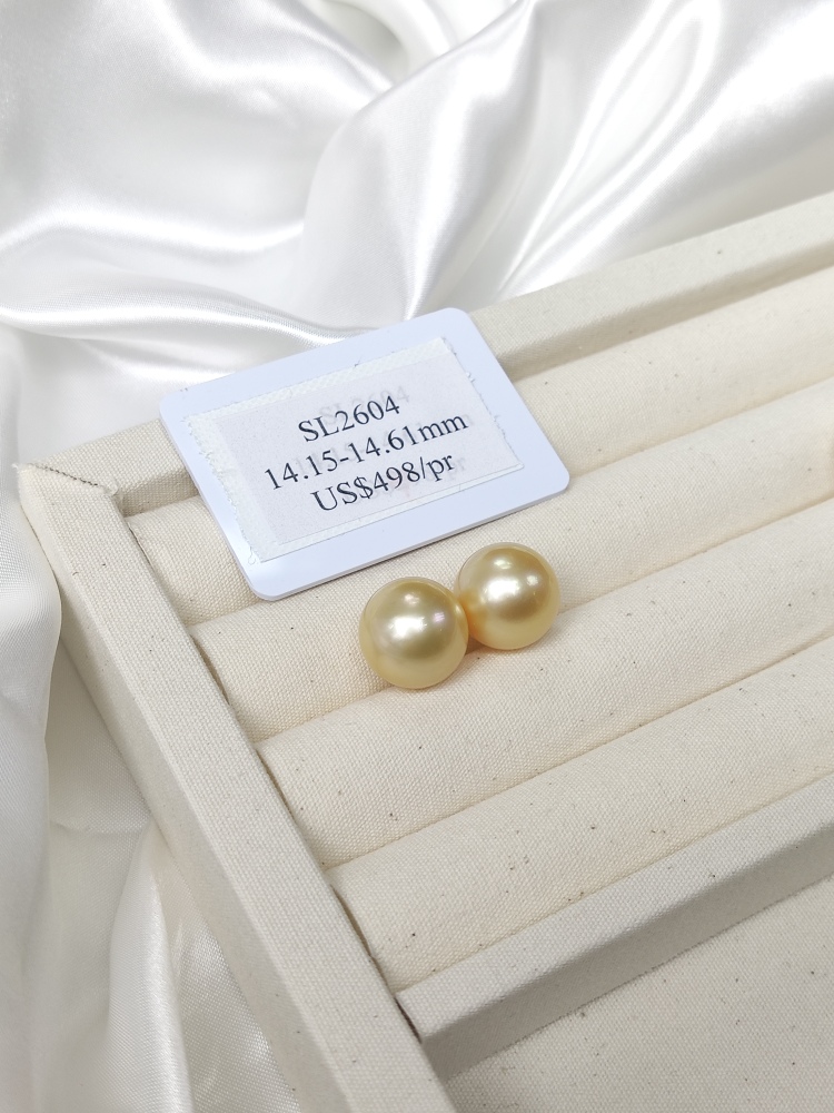 Pearls Ear ring 12～15mm