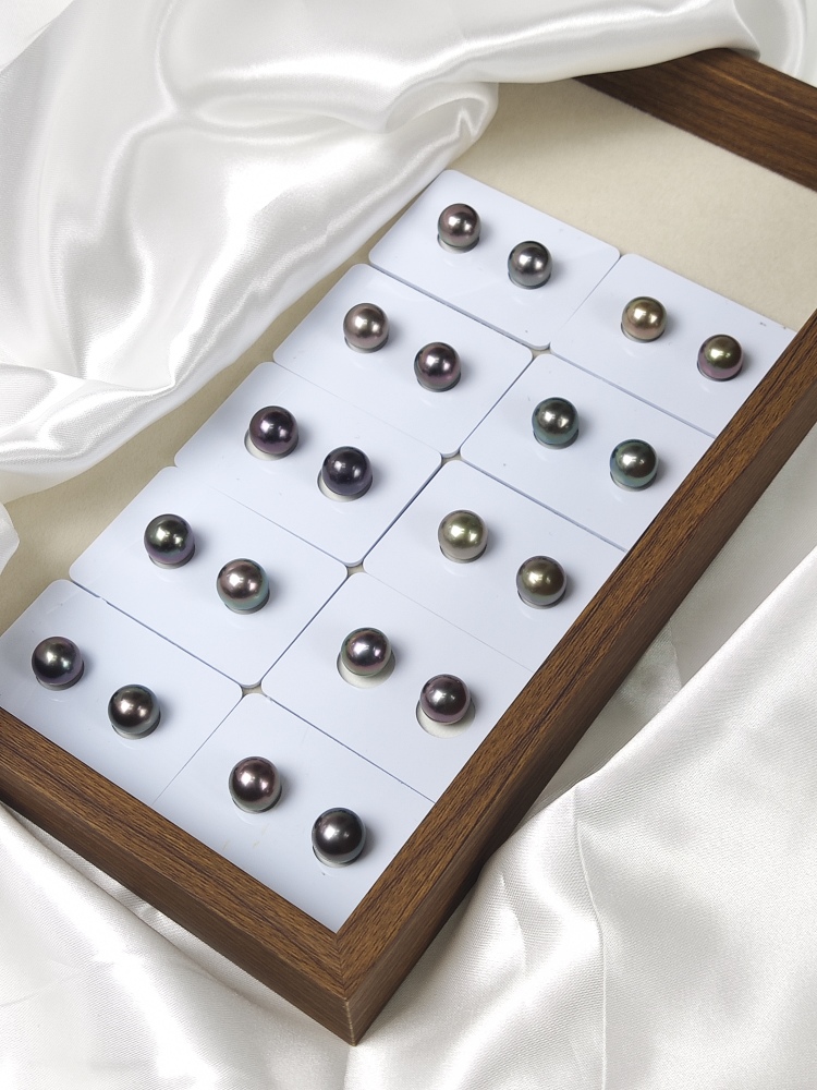 Pearls Ear ring 9～11mm