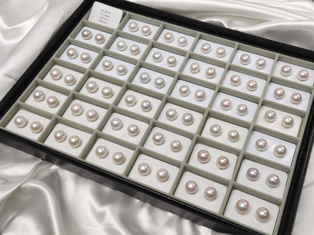 5A Top Quality Pearl Ear ring 10~15mm