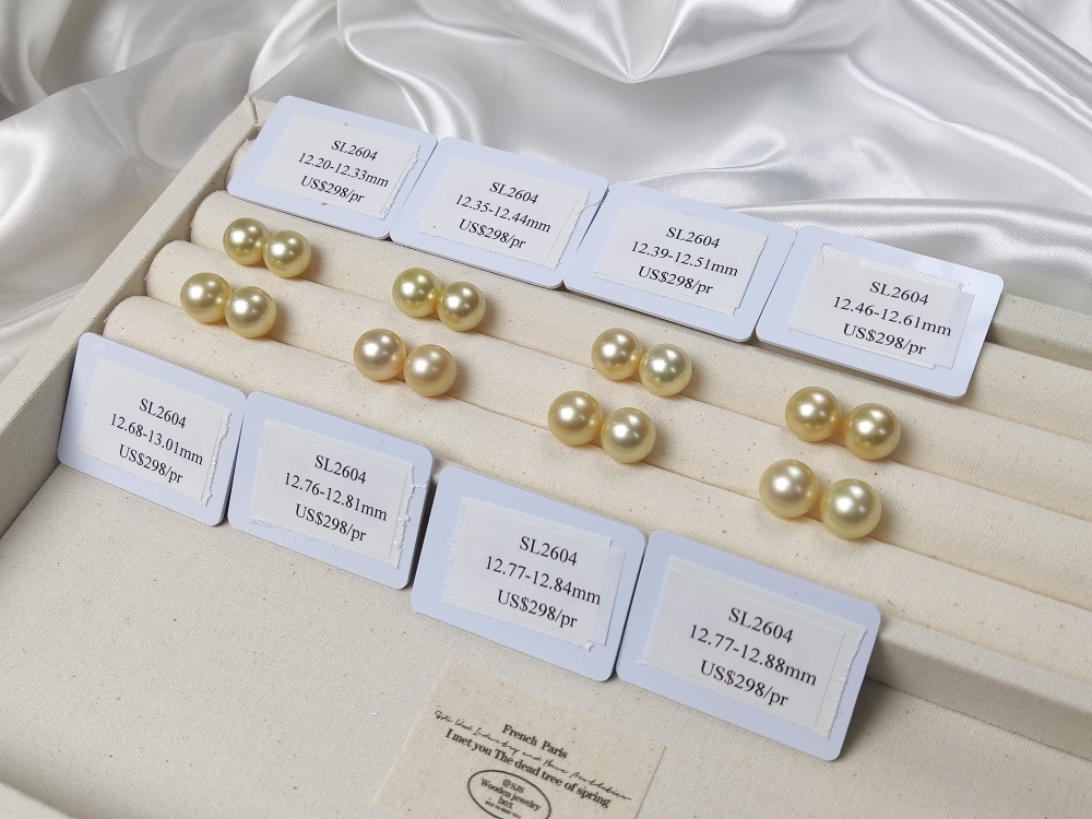 Pearls Ear ring 12～13mm