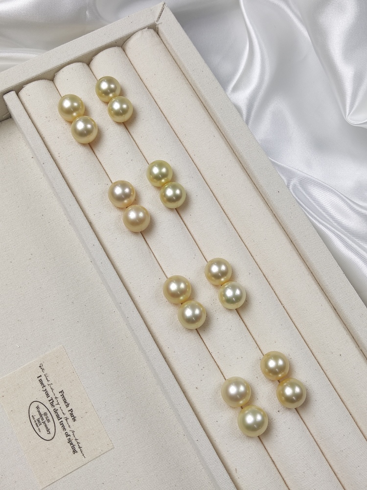 Pearls Ear ring 12～13mm