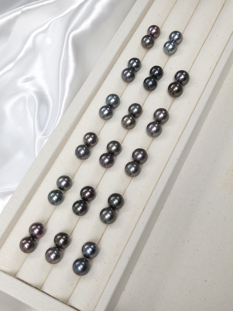 Pearls Ear ring 10～12mm