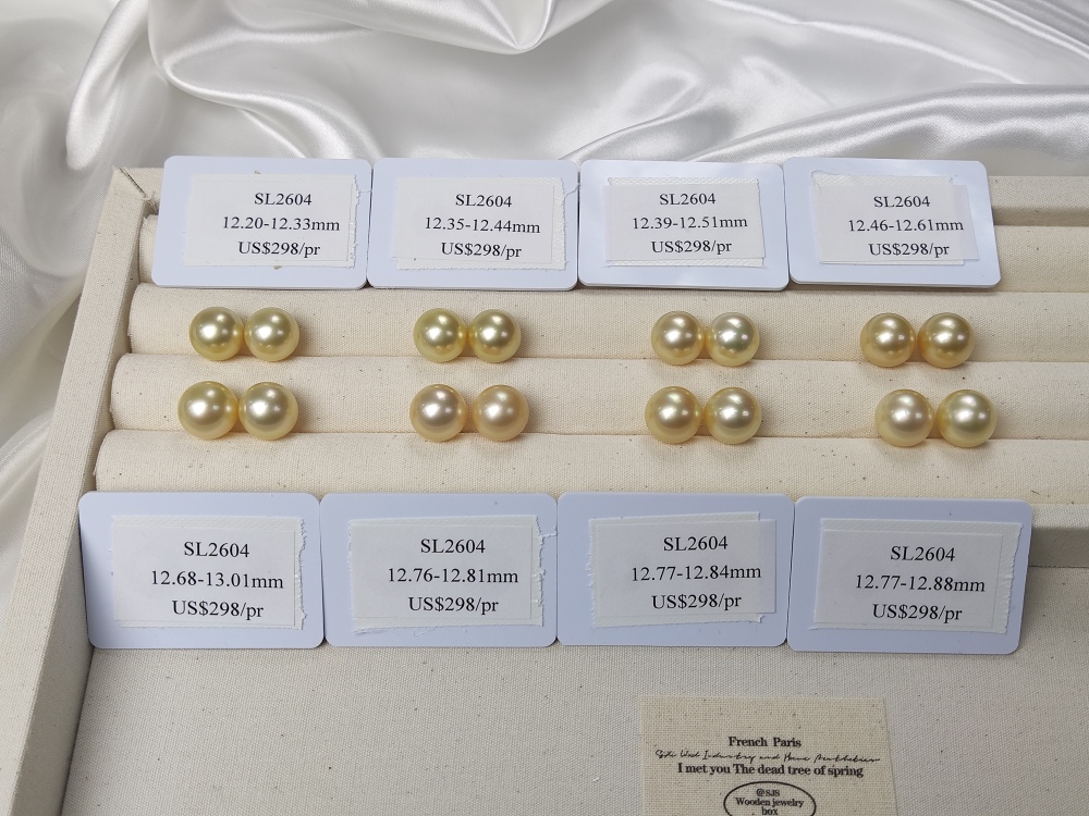 Pearls Ear ring 12～13mm