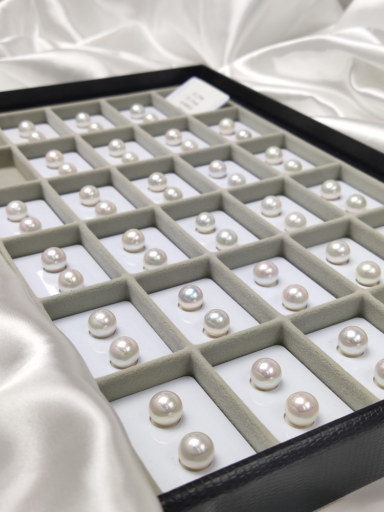 5A Top Quality Pearl Ear ring 10~15mm