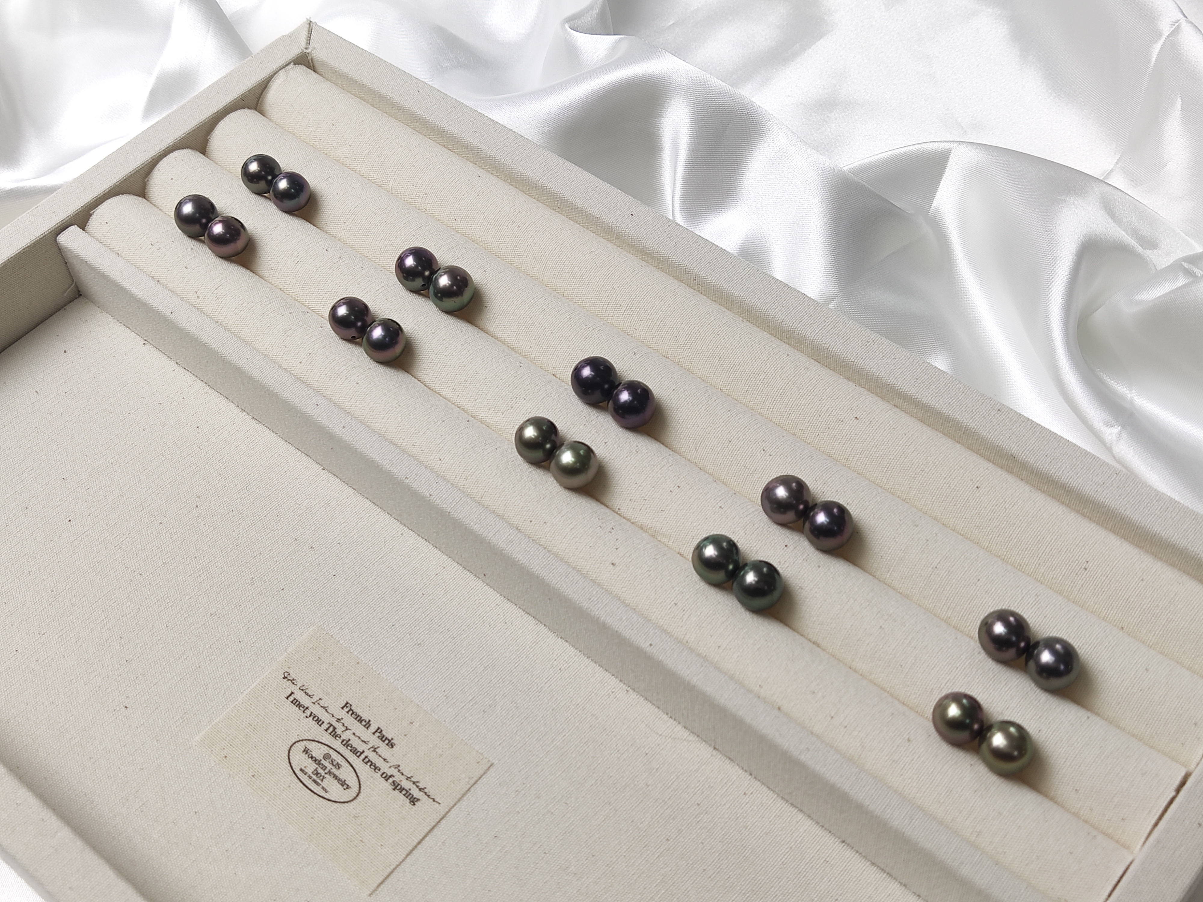 Pearls Ear ring 9～11mm