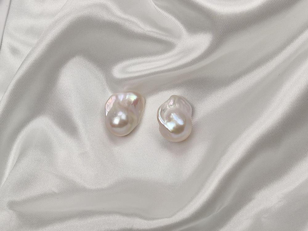 Pearls Ear ring 15~18mm