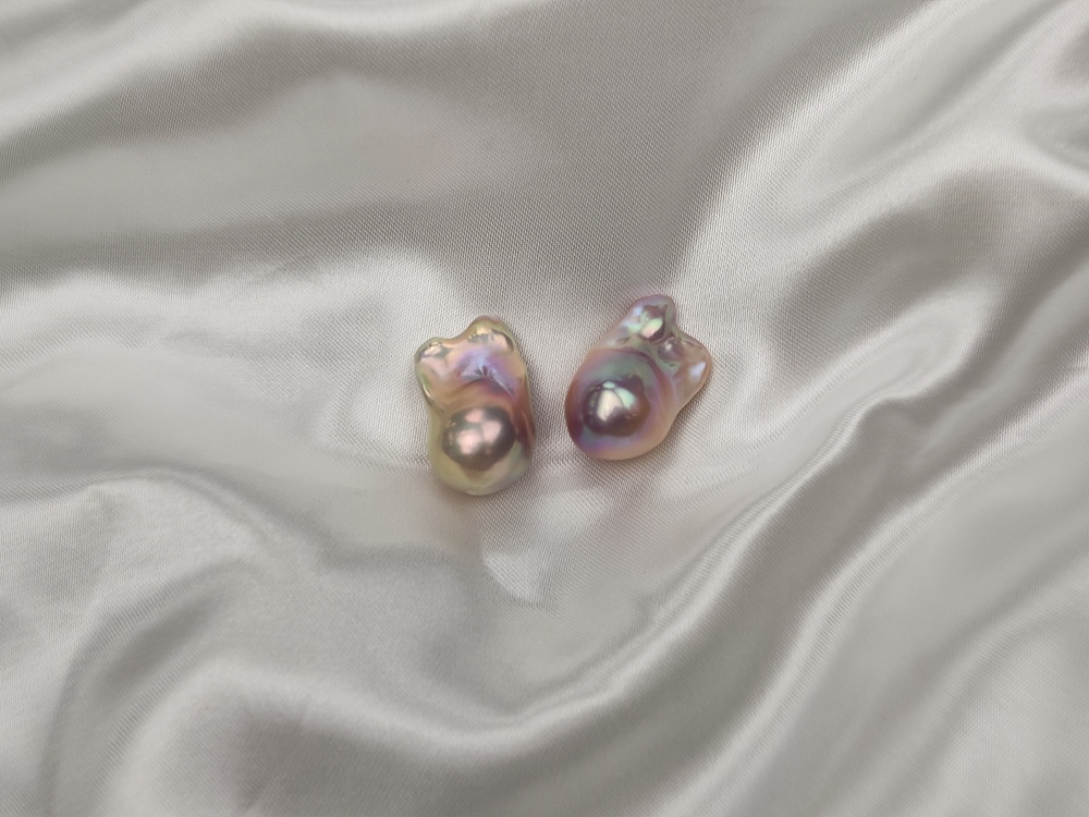 Pearls Ear ring 13~15mm