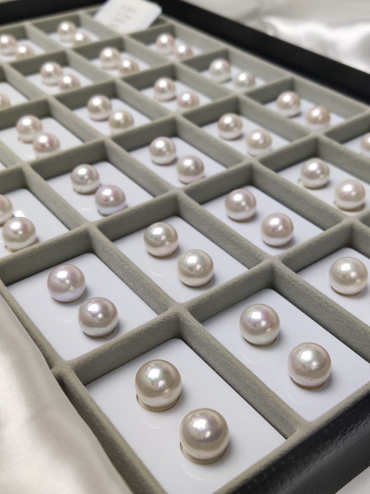 5A Top Quality Pearl Ear ring 10~15mm