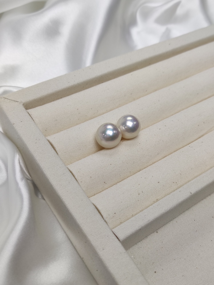 5A Top Quality Pearl Ear ring 10~15mm