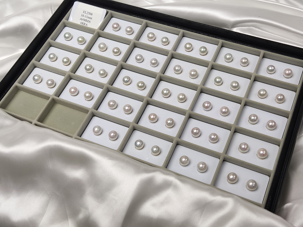 5A Top Quality Pearl Ear ring 10~15mm