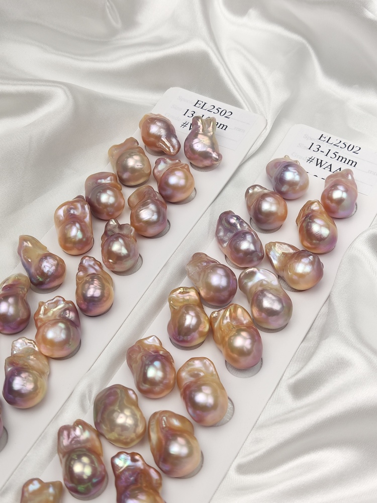Pearls Ear ring 13~15mm