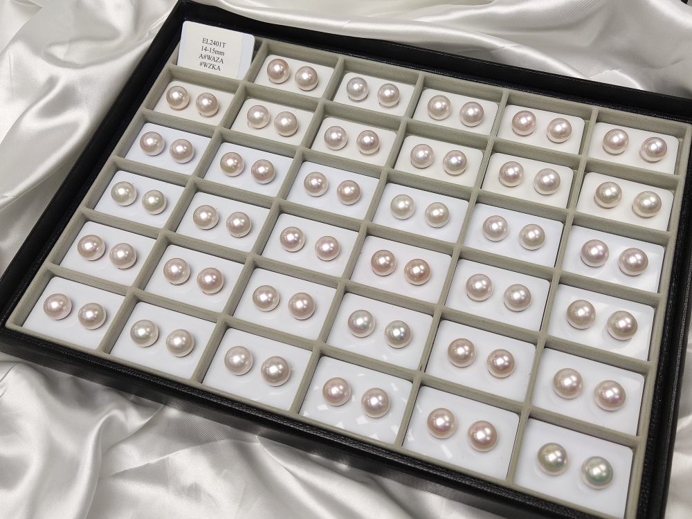5A Top Quality Pearl Ear ring 10~15mm