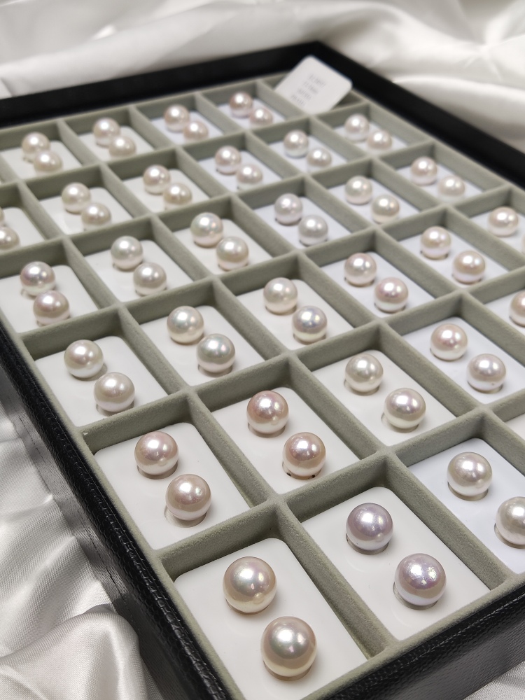 5A Top Quality Pearl Ear ring 10~15mm