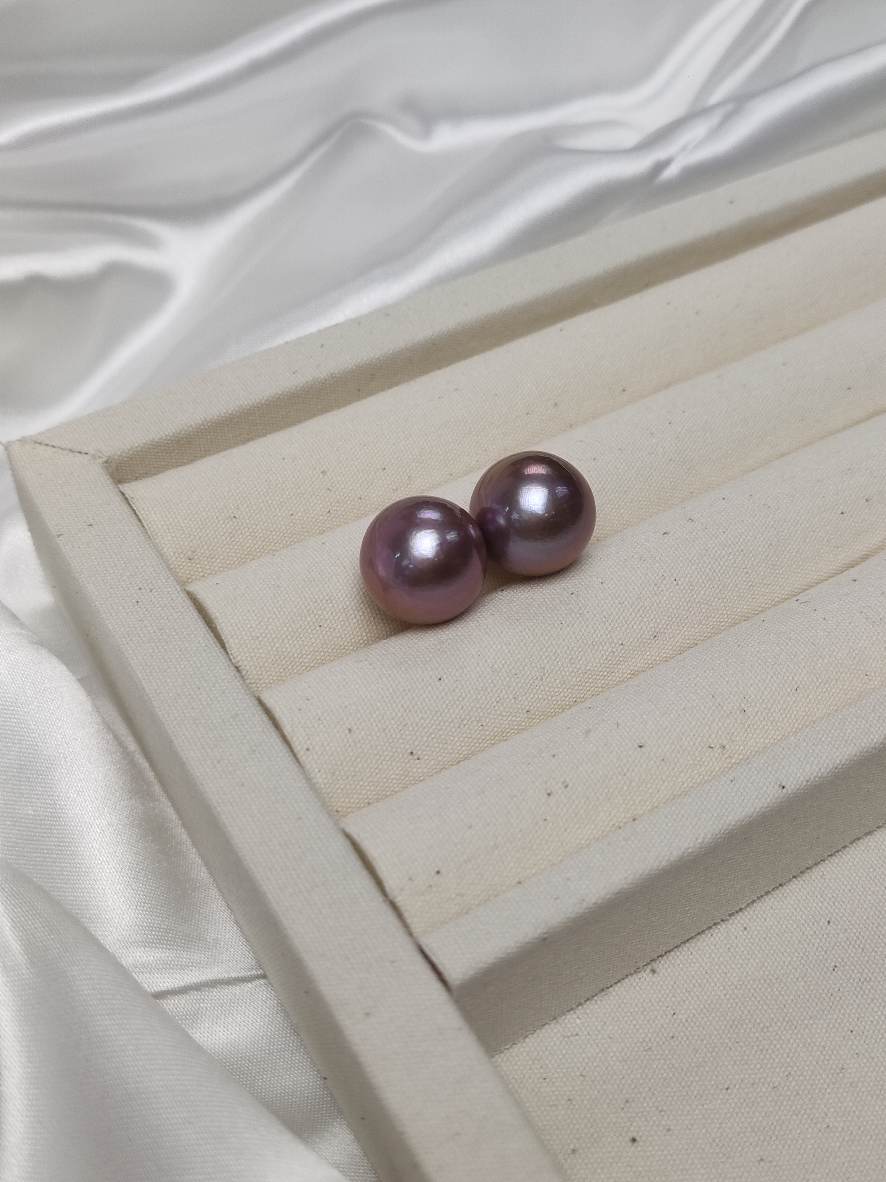 5A Top Quality Pearls Ear ring 15~16mm
