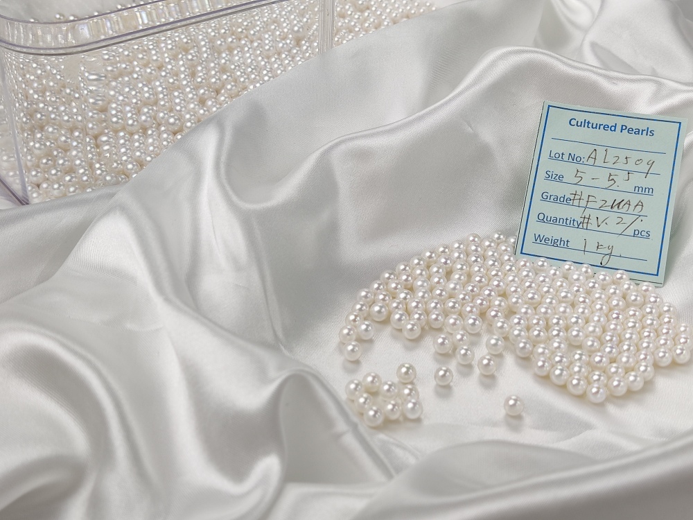 Loose White Pearl 5~5.5mm