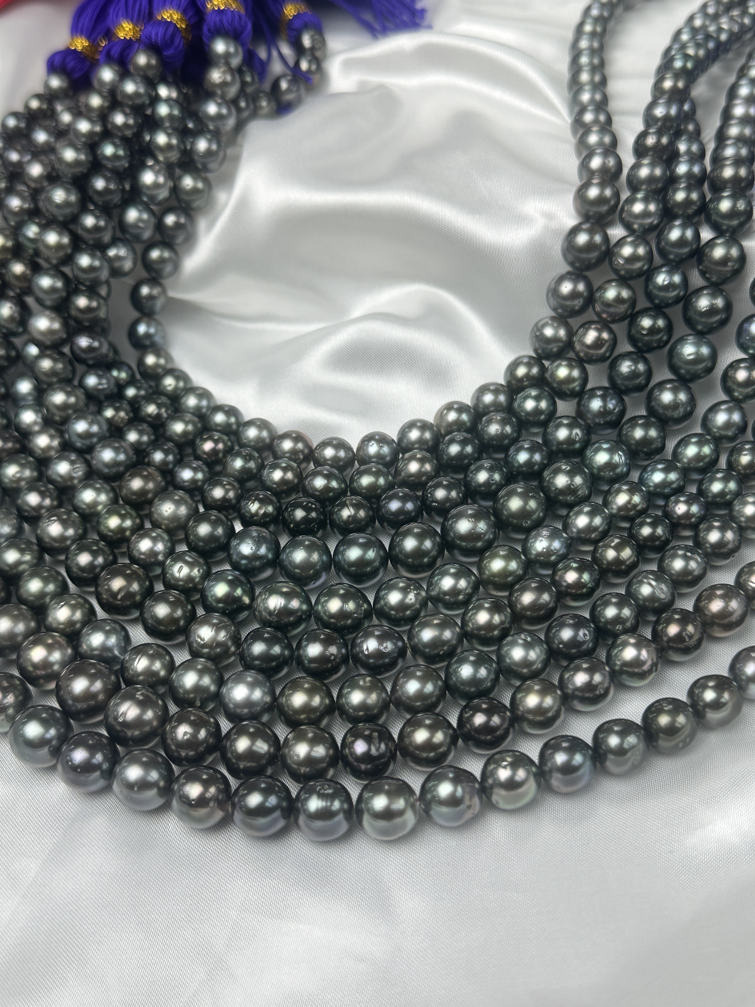 South Sea Pearls Necklace 8~11mm
