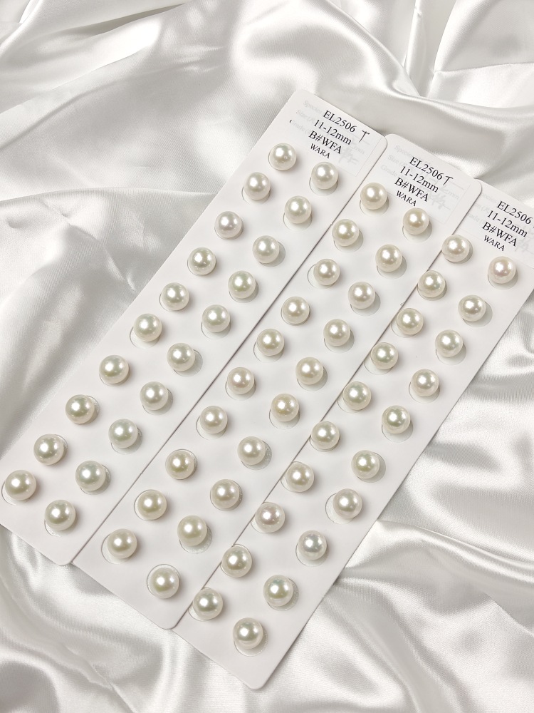 Pearls Ear ring 11~12mm