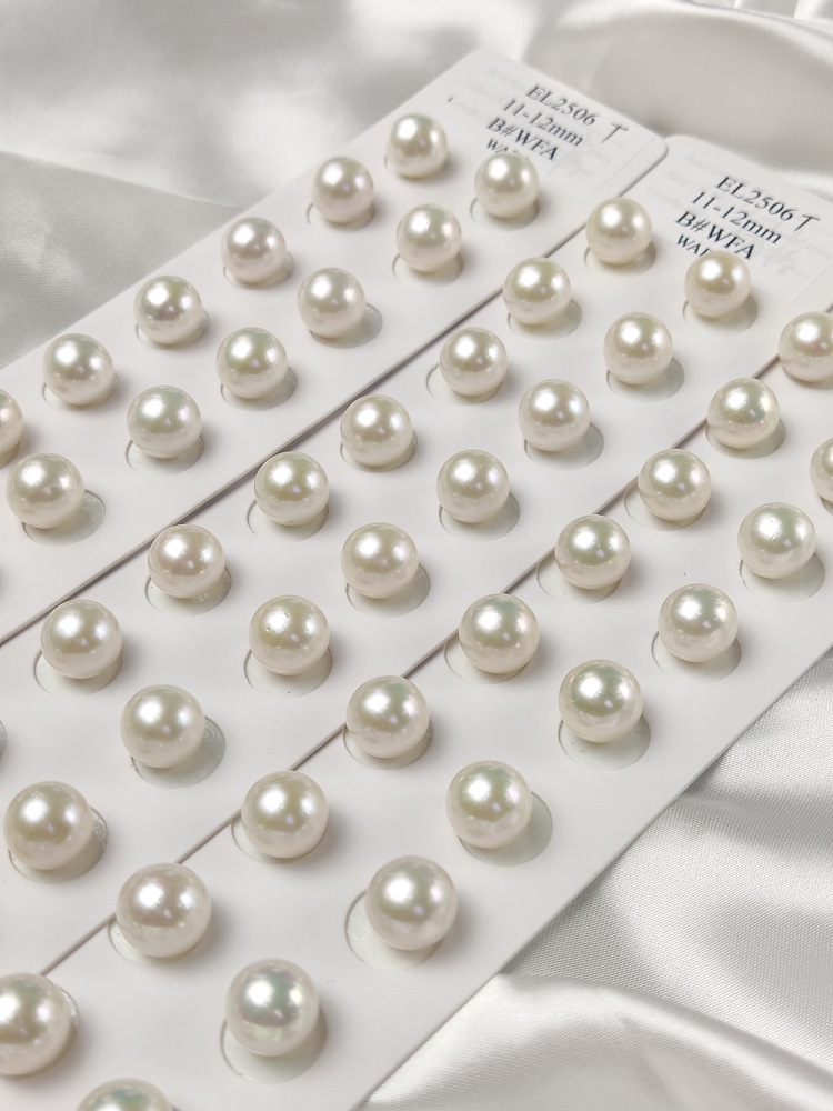 Pearls Ear ring 11~12mm