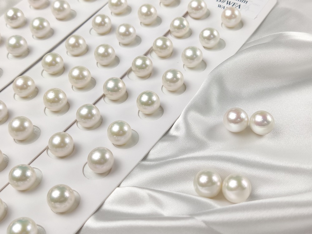 Pearls Ear ring 11~12mm