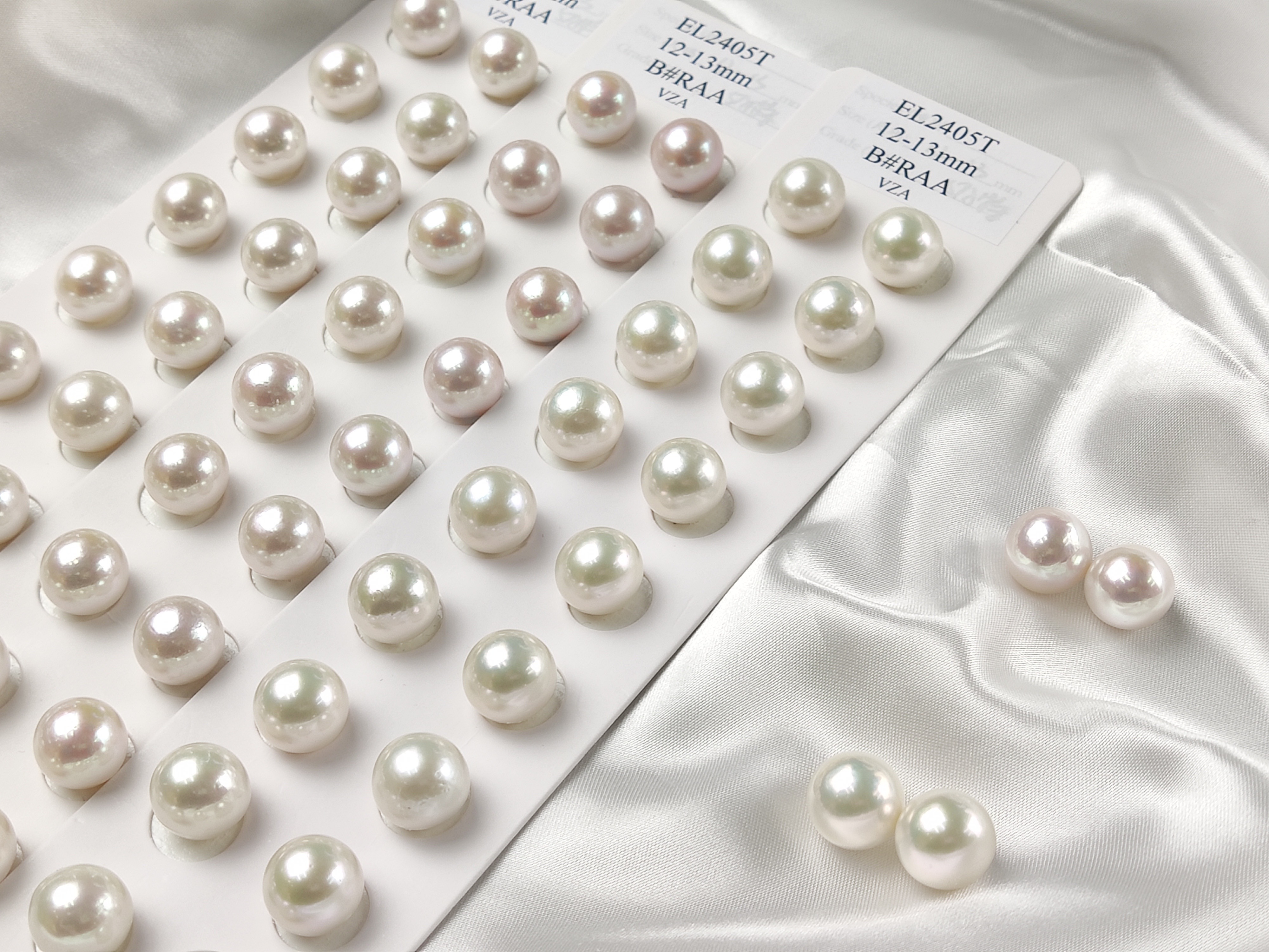 Pearls Ear ring 12~13mm