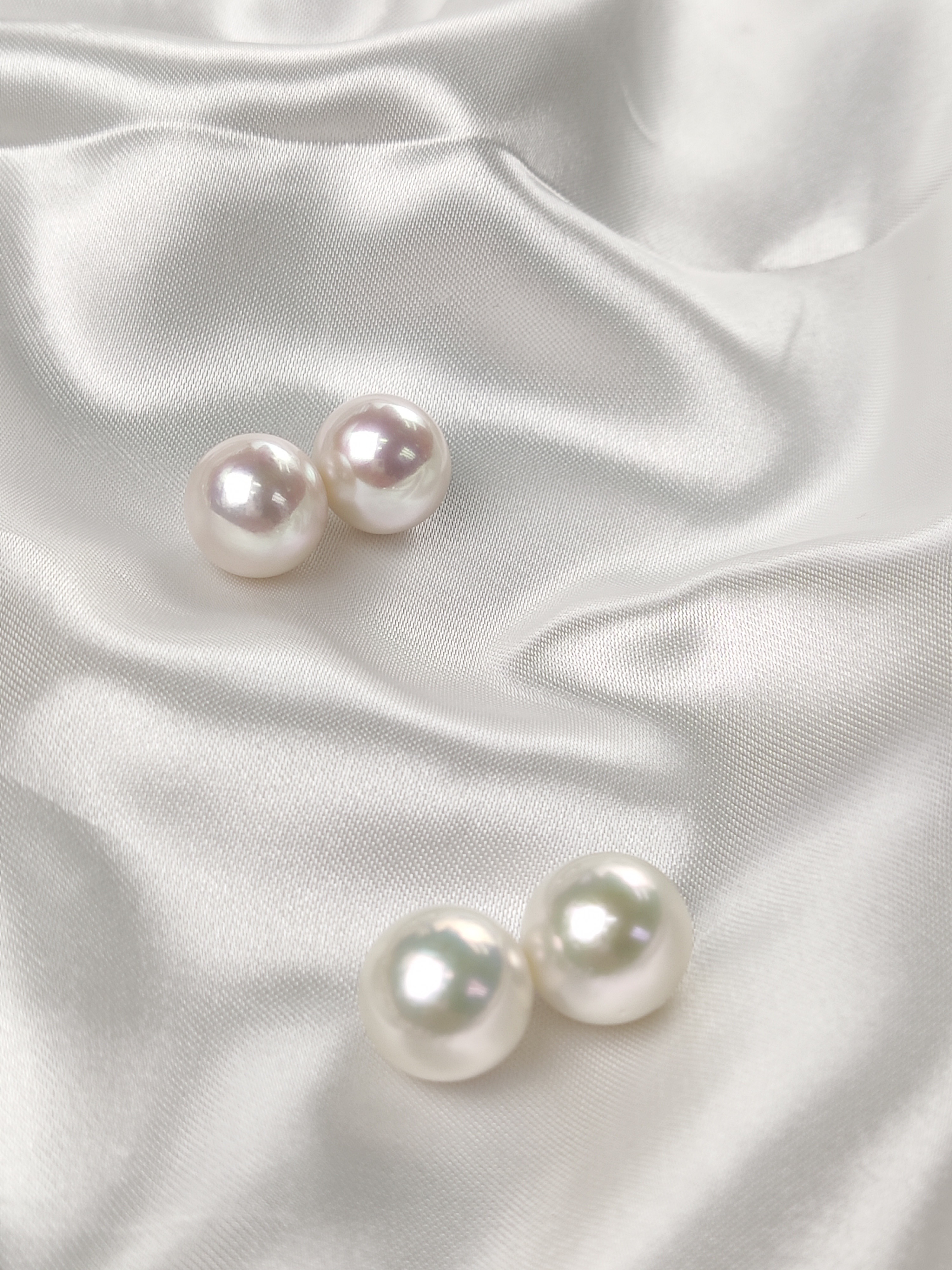 Pearls Ear ring 12~13mm