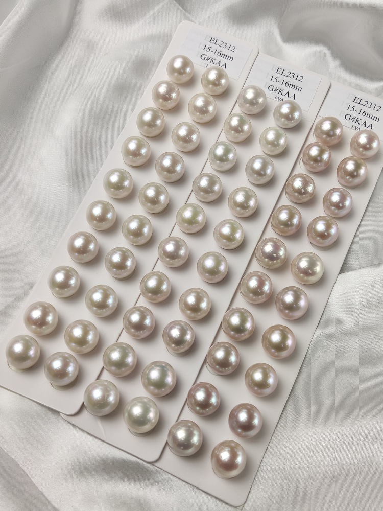 Pearls Ear ring 15~16mm