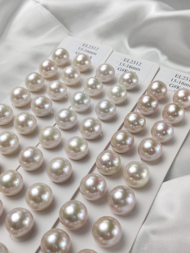 Pearls Ear ring 15~16mm