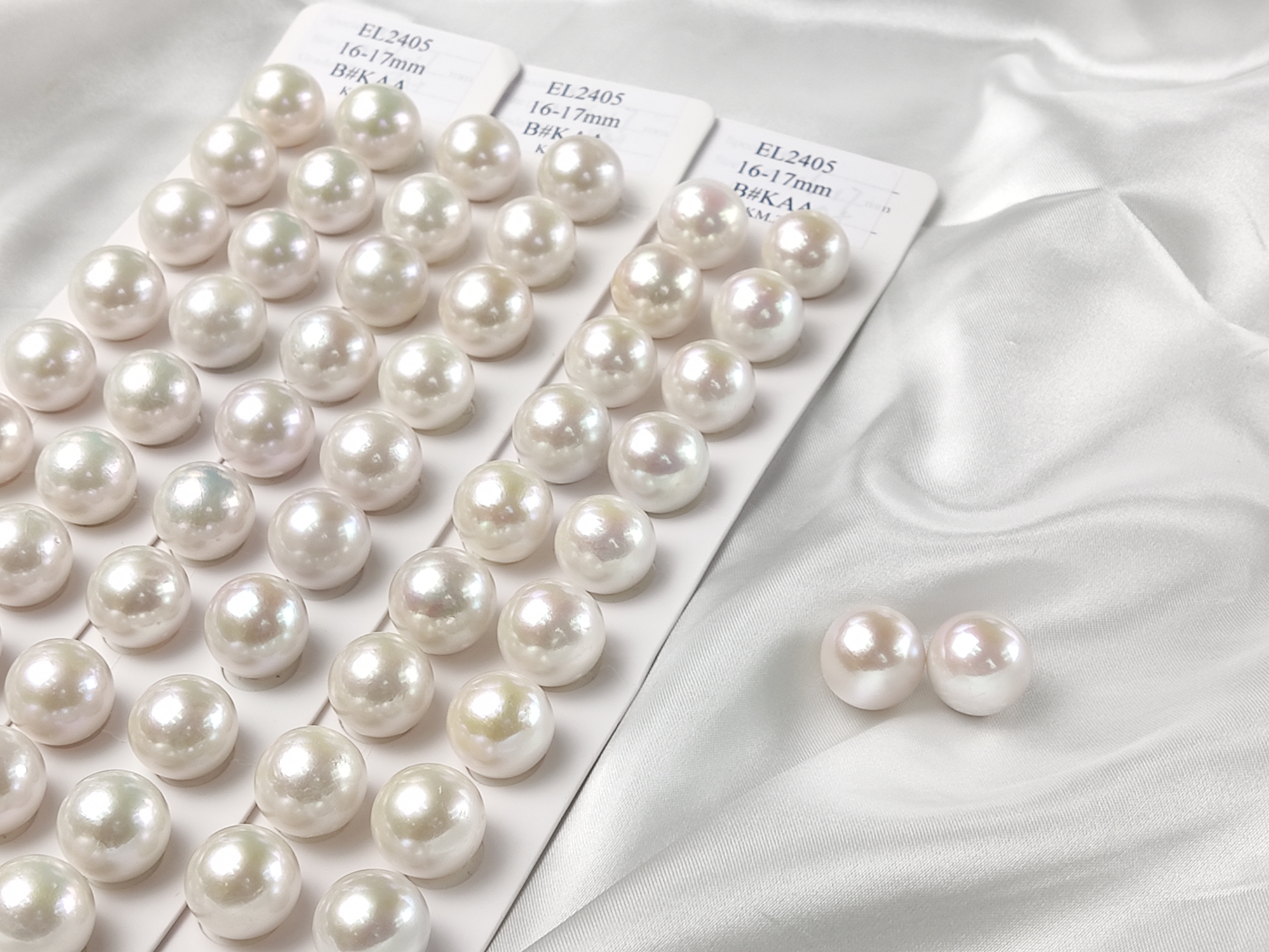 Pearls Ear ring 16~17mm