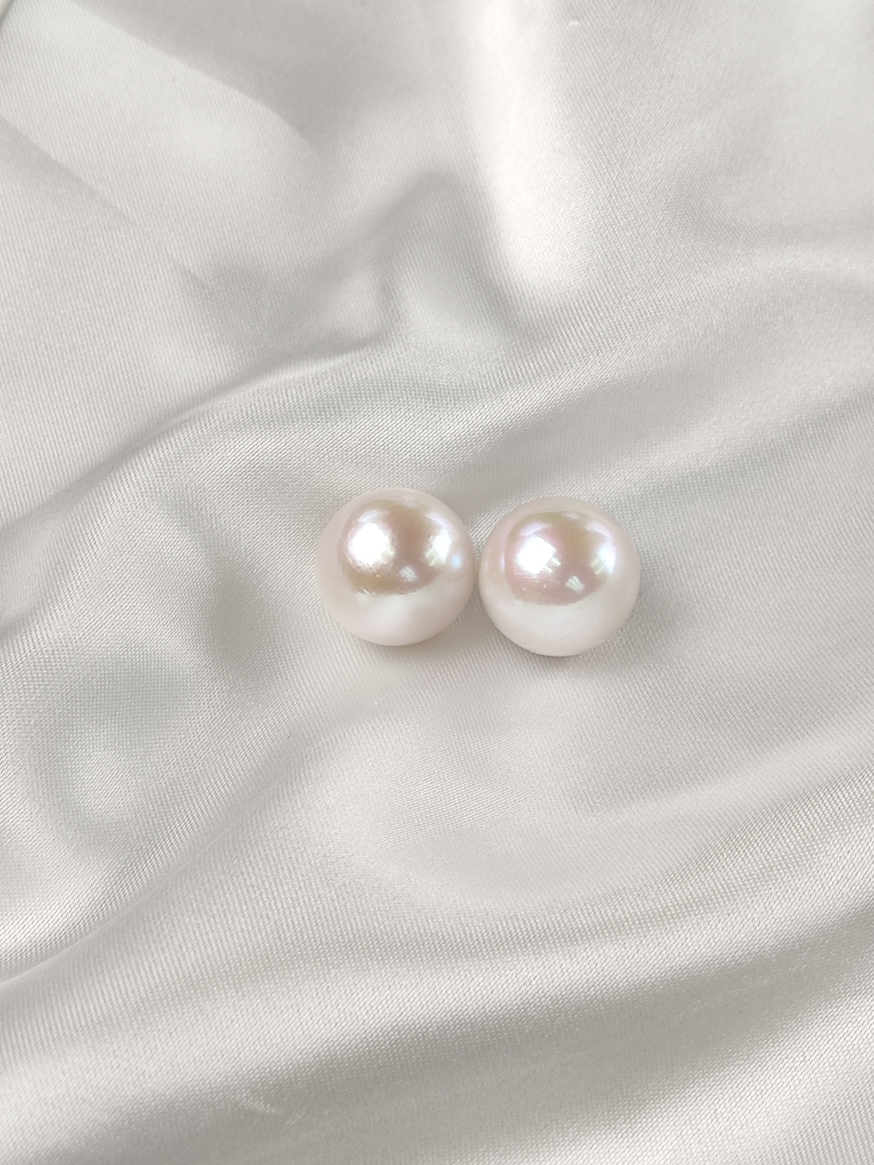 Pearls Ear ring 16~17mm