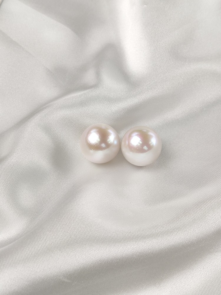 Pearls Ear ring 16~17mm