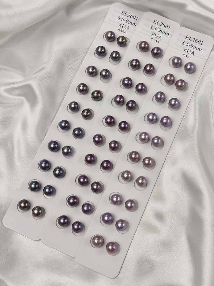 Pearls Ear ring 8.5~9mm