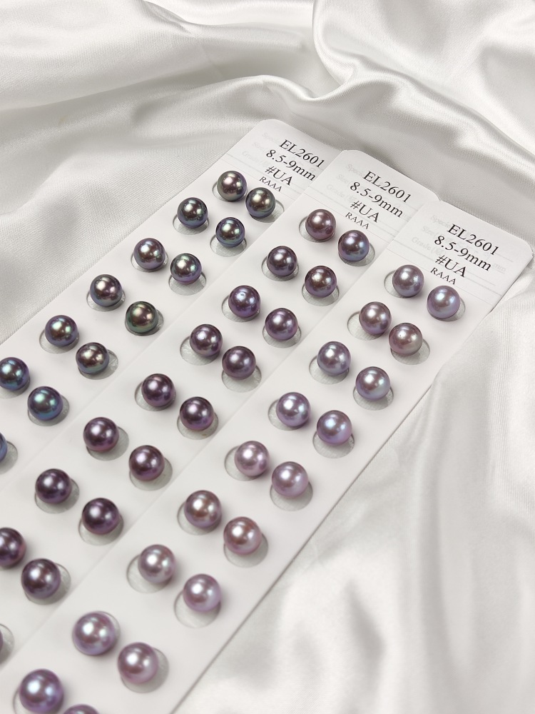 Pearls Ear ring 8.5~9mm