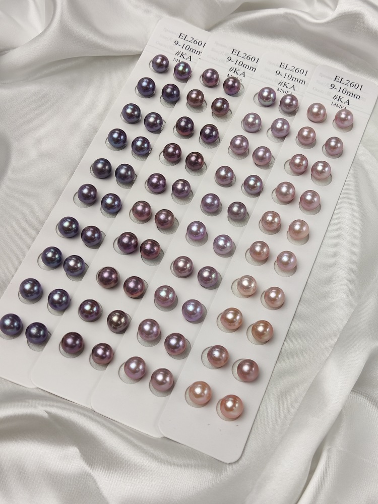 Pearls Ear ring 8.5~9mm