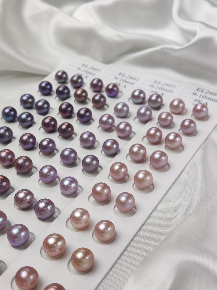 Pearls Ear ring 9~10mm