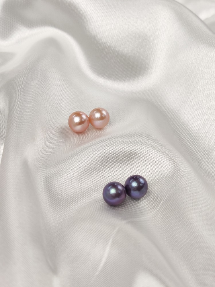 Pearls Ear ring 9~10mm