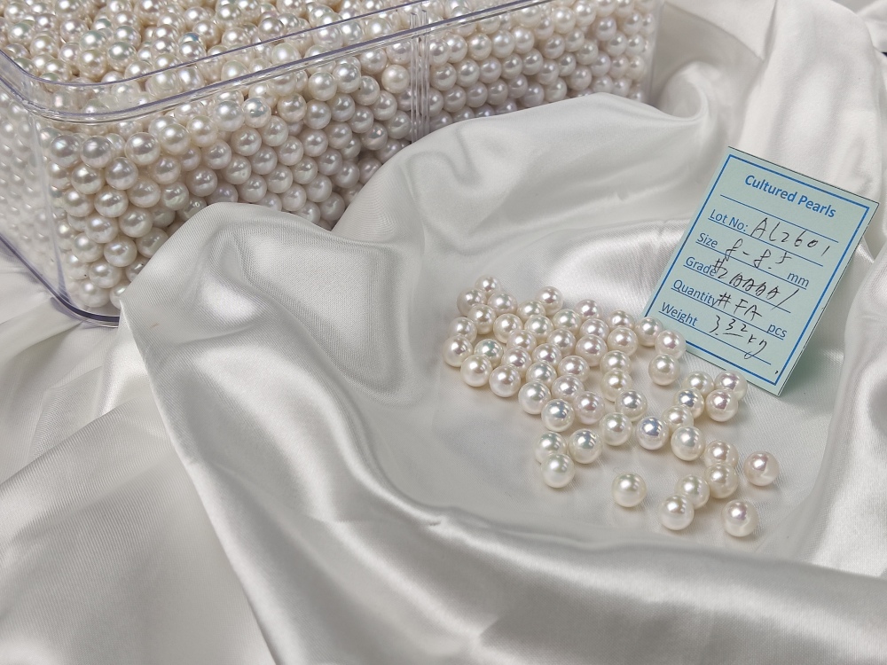Loose White Pearl 8~8.5mm