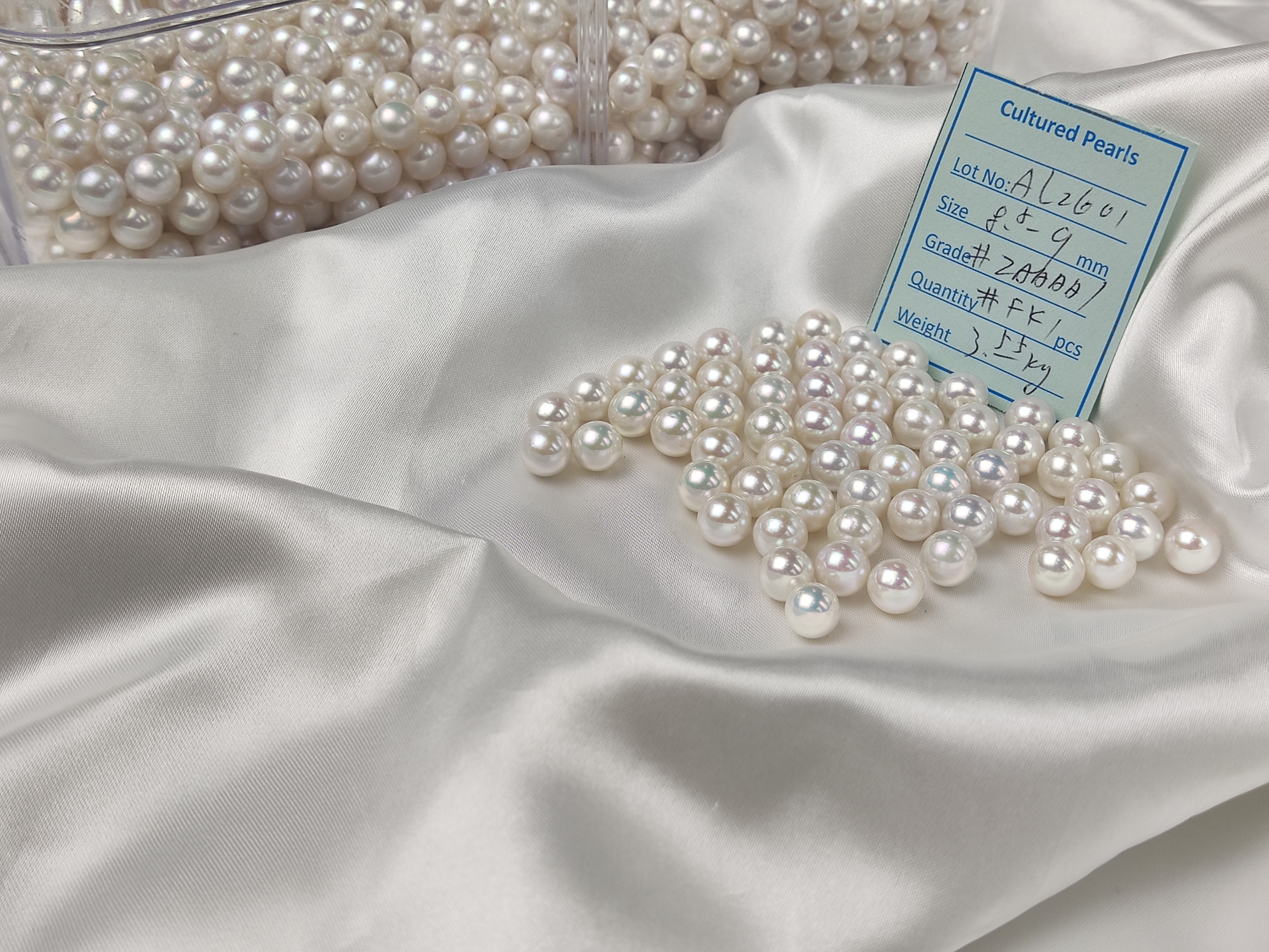 Loose White Pearl 8.5~9mm