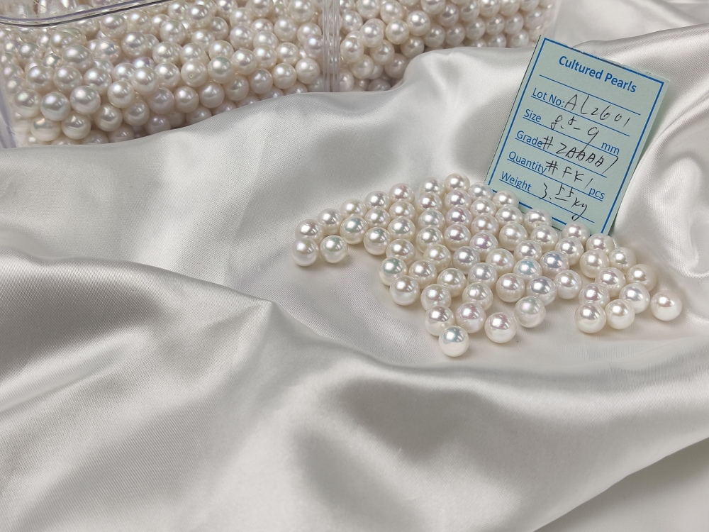 Loose White Pearl 8.5~9mm
