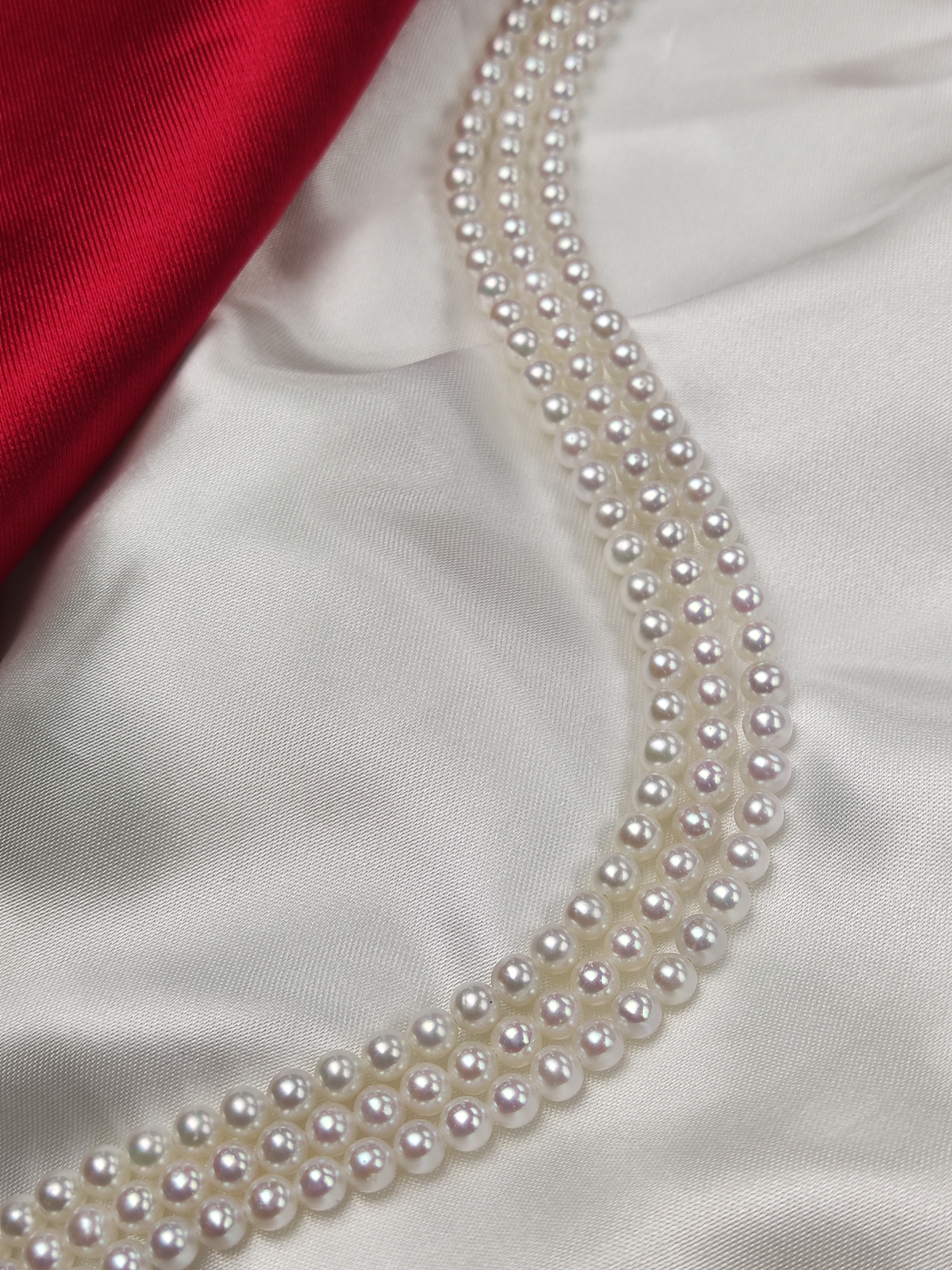 Pearl necklace 4～4.5mm