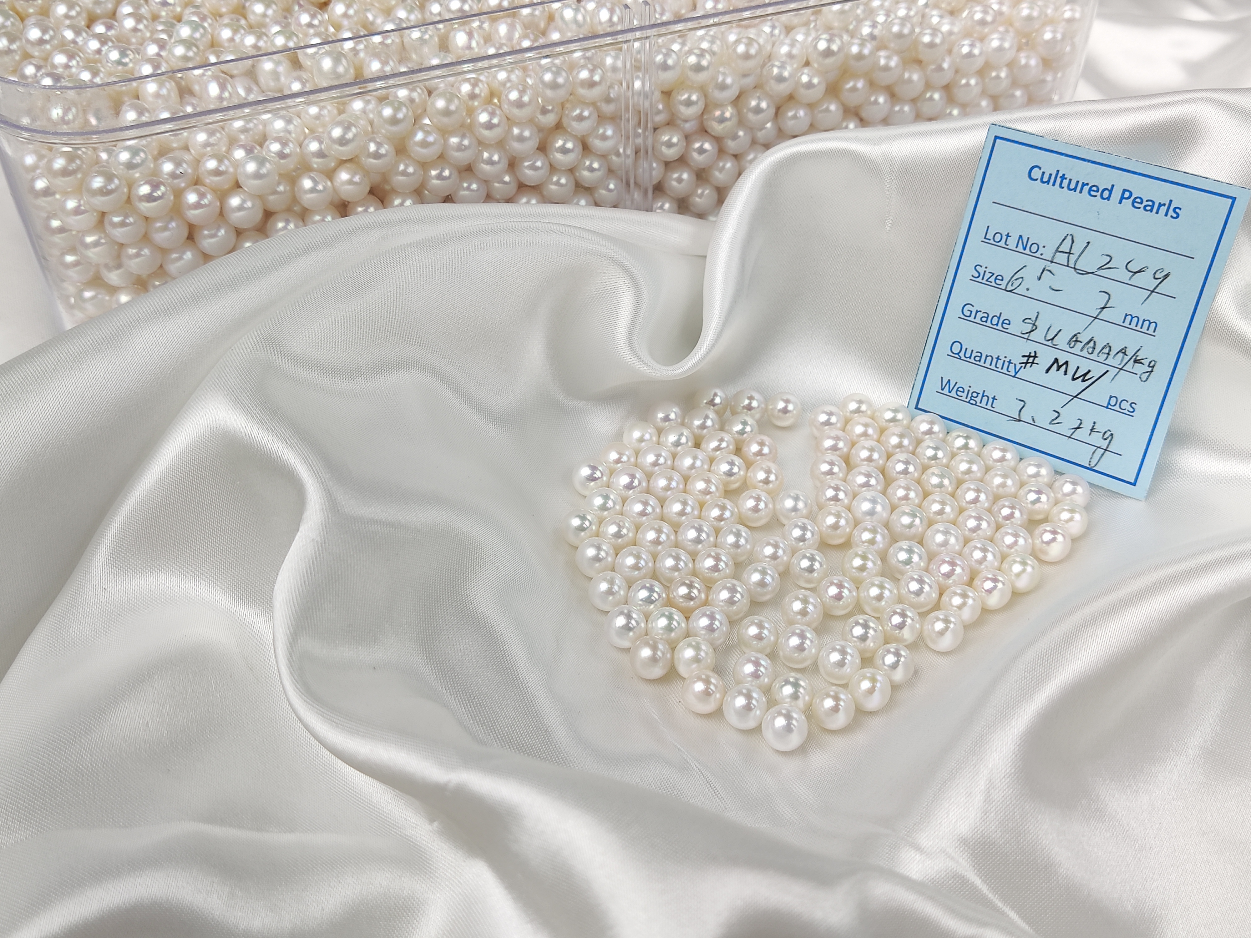 Loose White Pearl 6.5~7mm