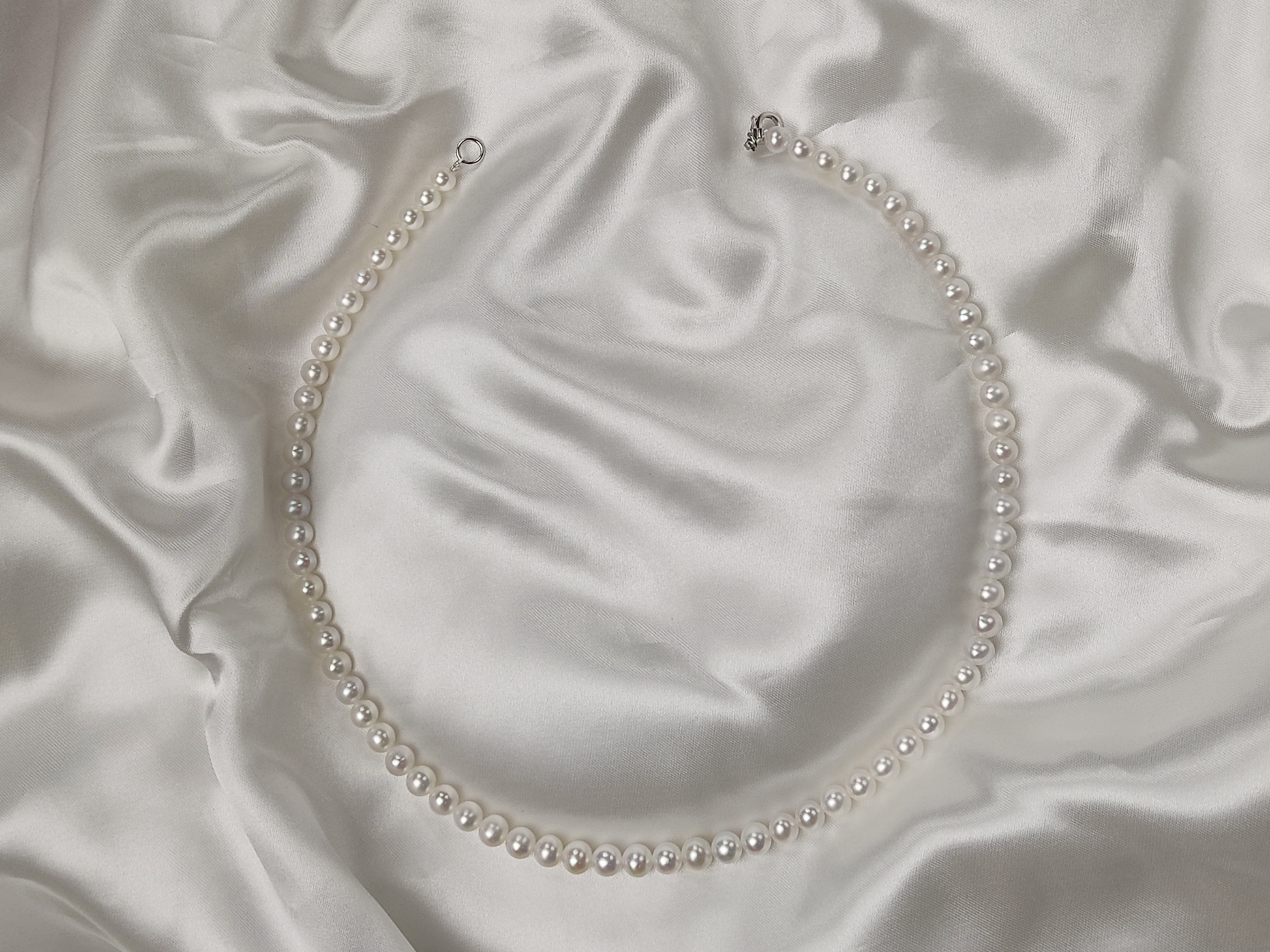 Pearl necklace 5.5~6mm