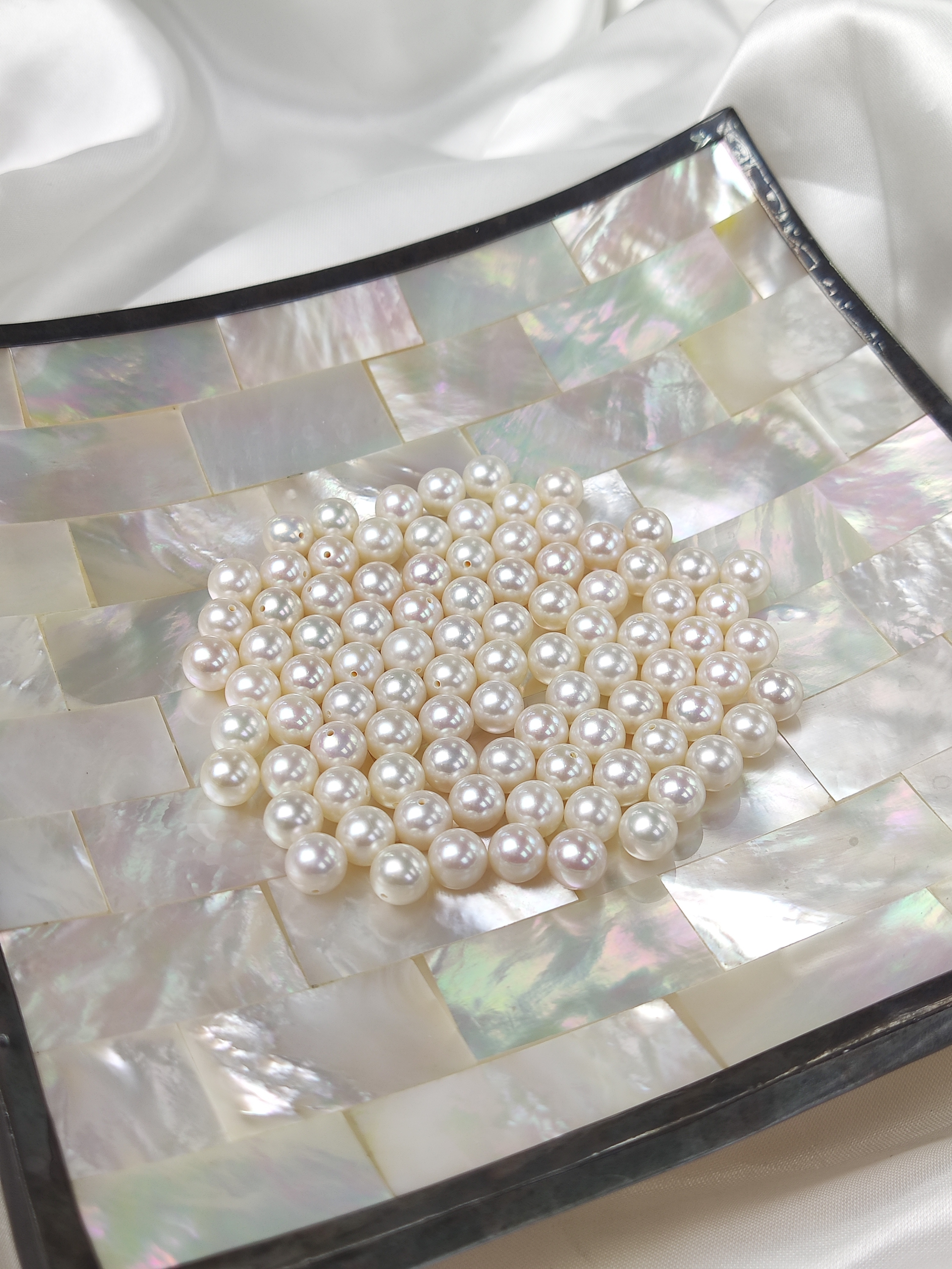 Loose White Pearl 7~7.25mm