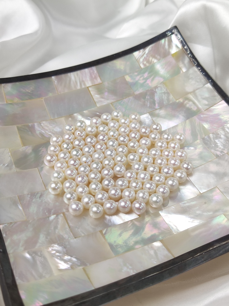 Loose White Pearl 7~7.25mm
