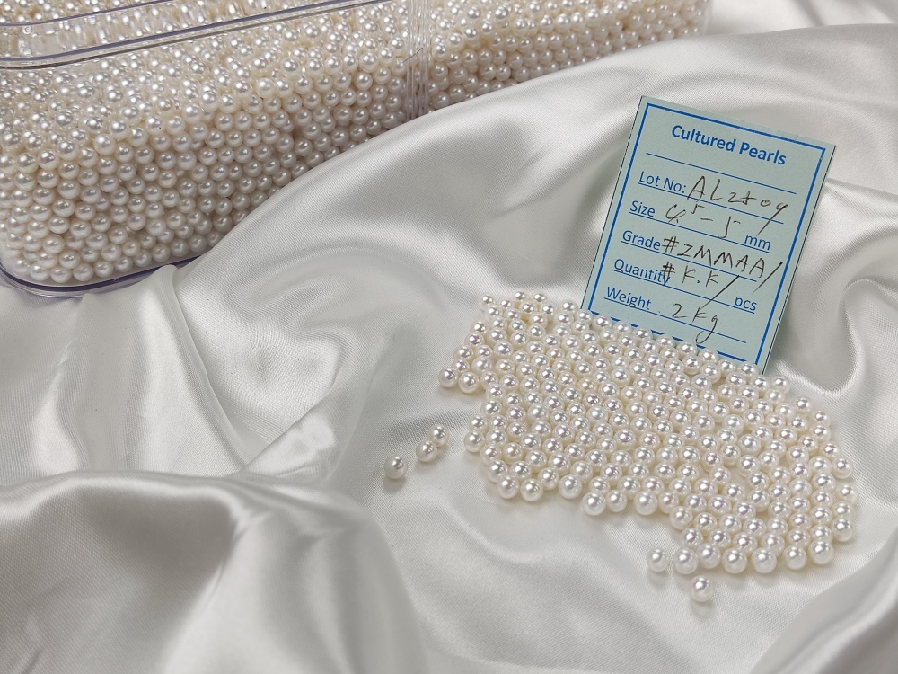Loose White Pearl 4.5~5mm