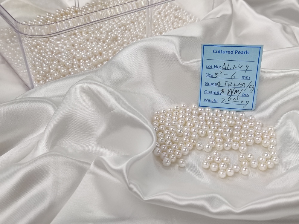 Loose White Pearl 5.5~6mm