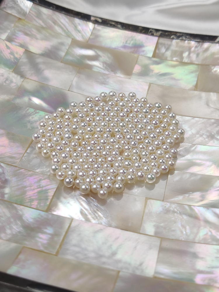 Loose White Pearl 3.5~4mm
