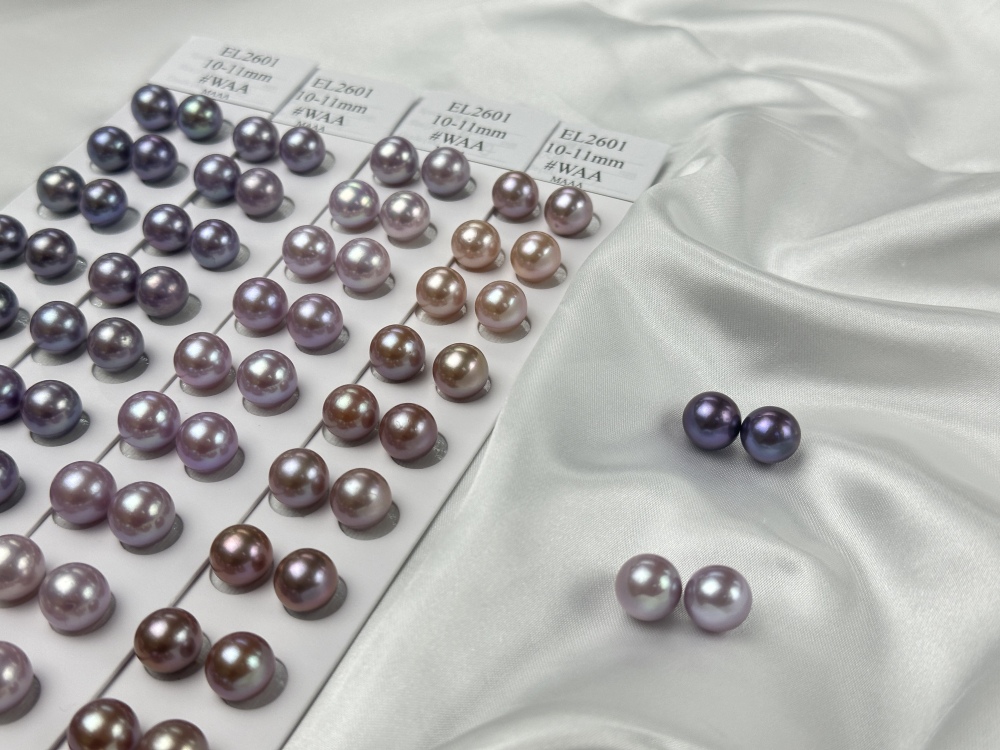 Pearls Ear ring 10～11mm