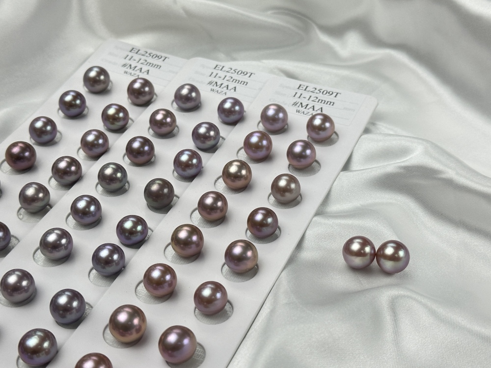 Pearls Ear ring 11～12mm