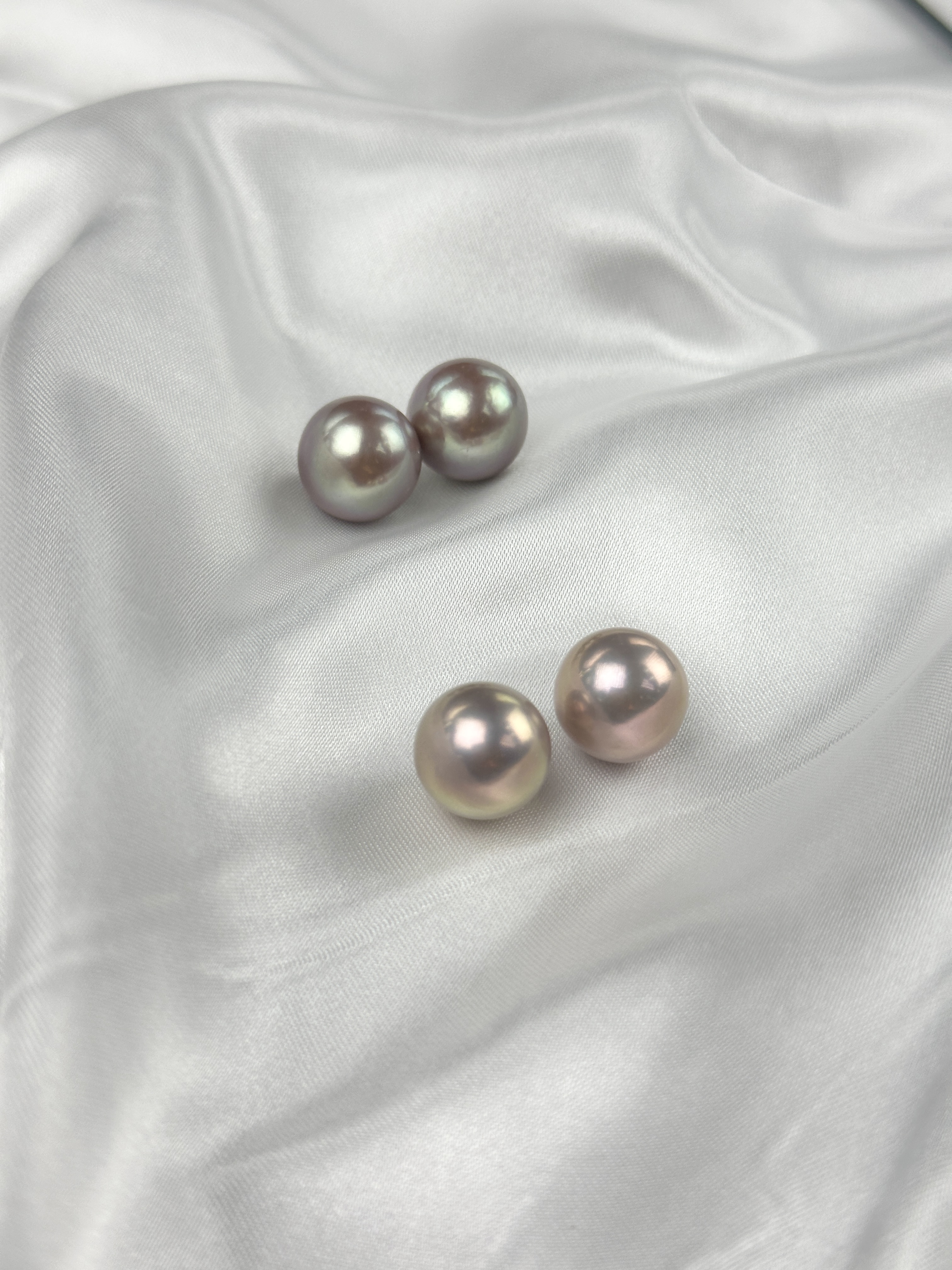 Pearls Ear ring 13～14mm